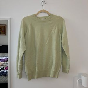 100% cashmere sweater